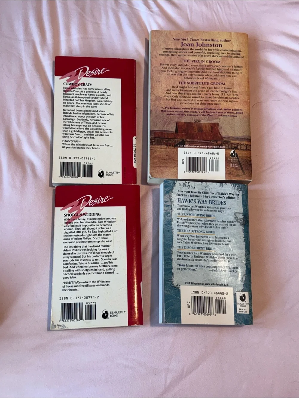 Joan Johnston Paperback Romance Book Lot!